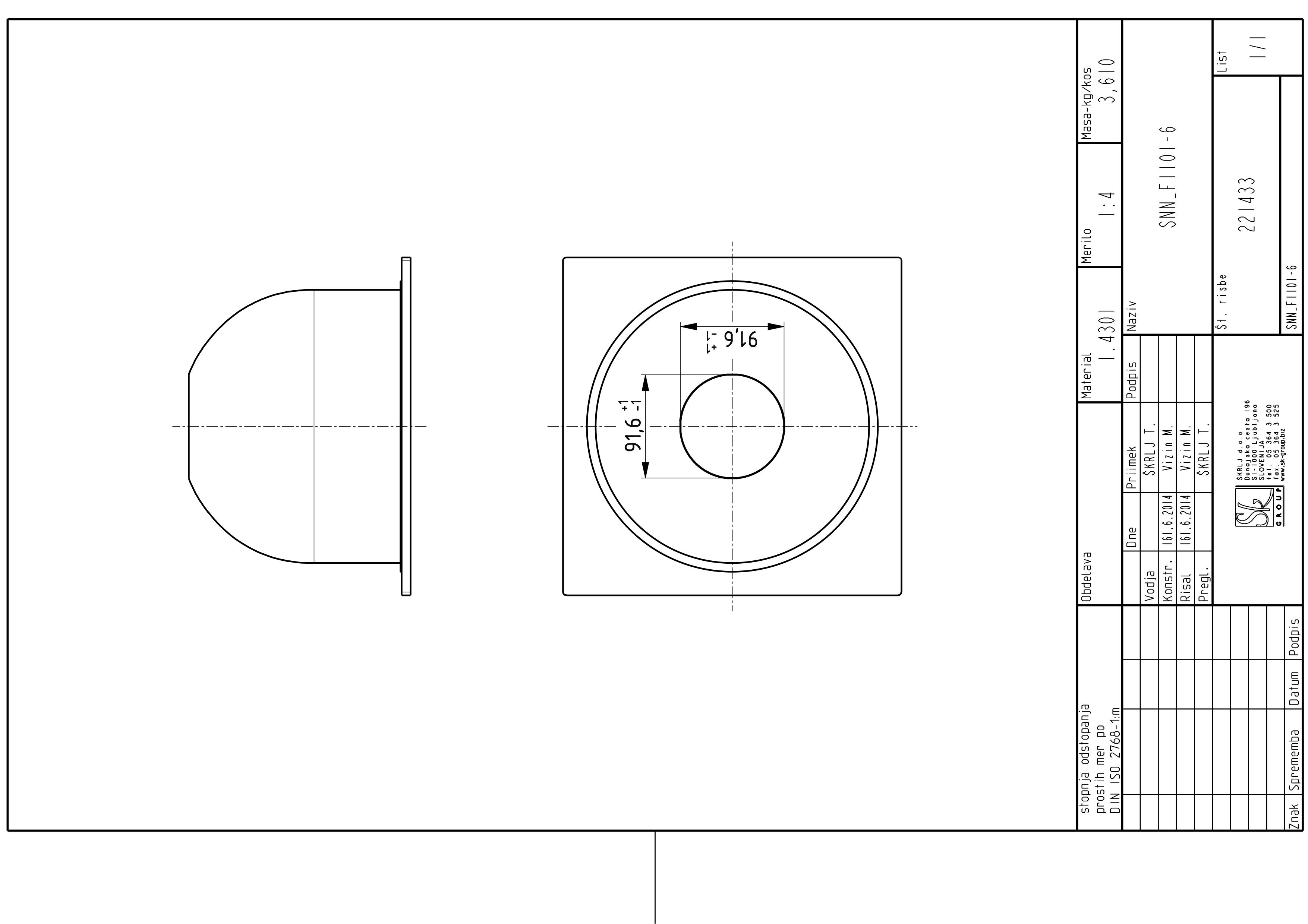 SN, low gully, 197mm