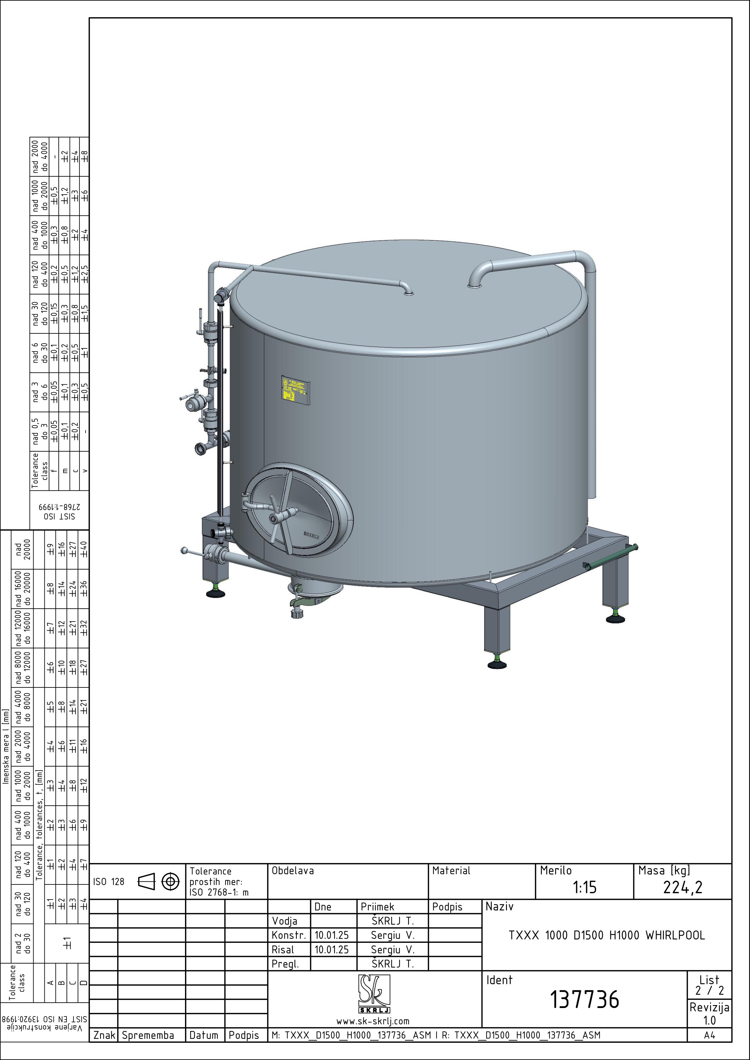 Process vessel