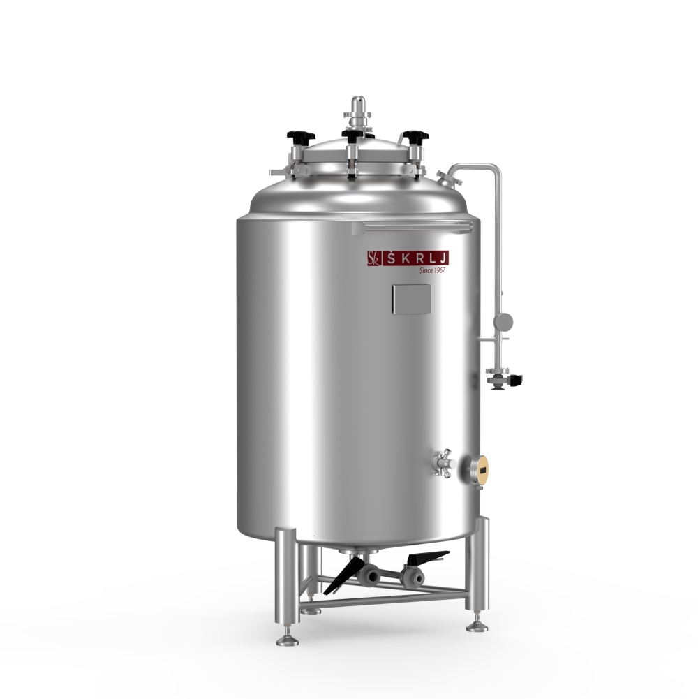Brite beer tank, insulated, mini