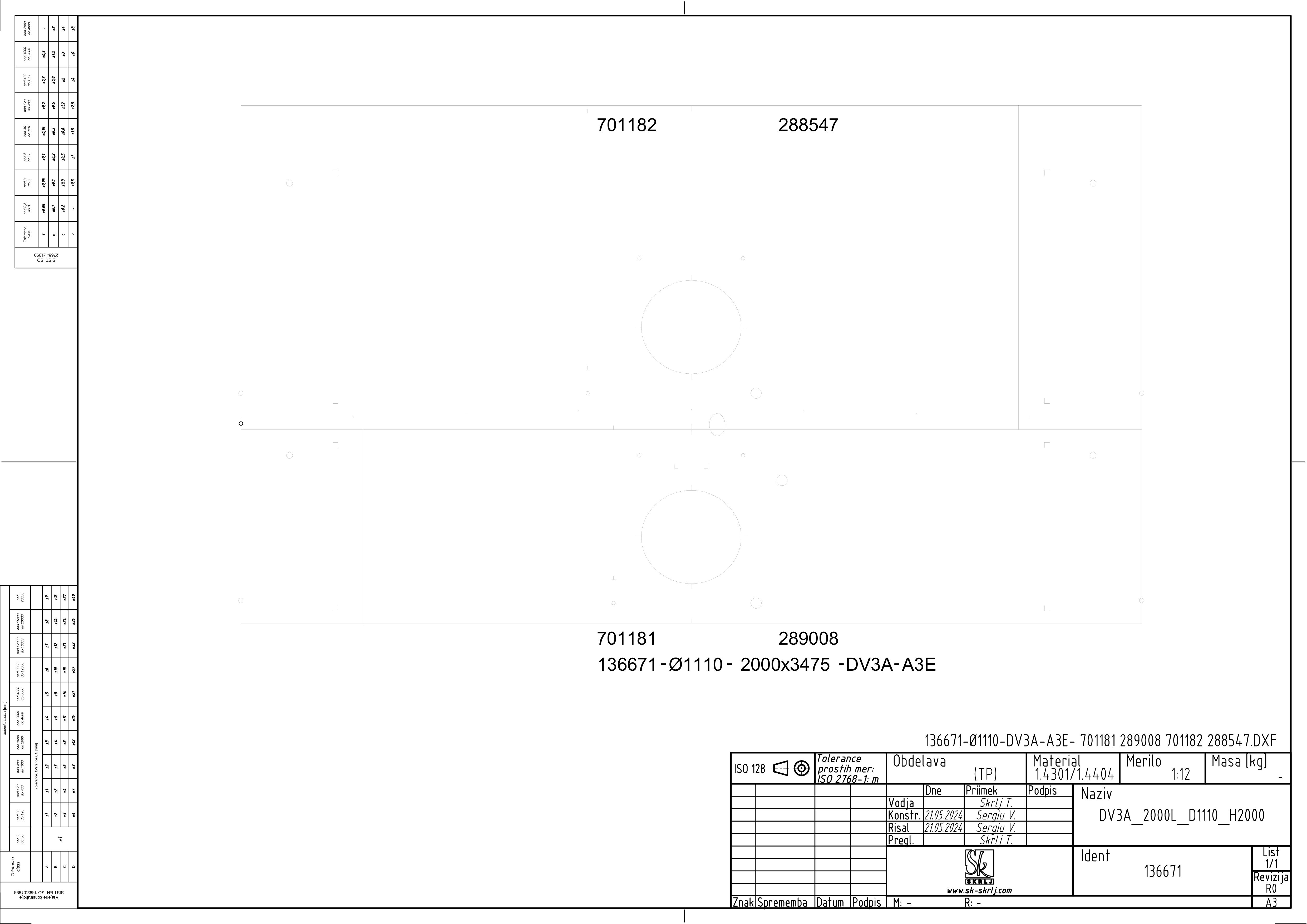 Storage tank with intermediate bottom and double jacket