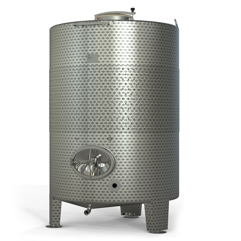 Fixed capacity white wine tank