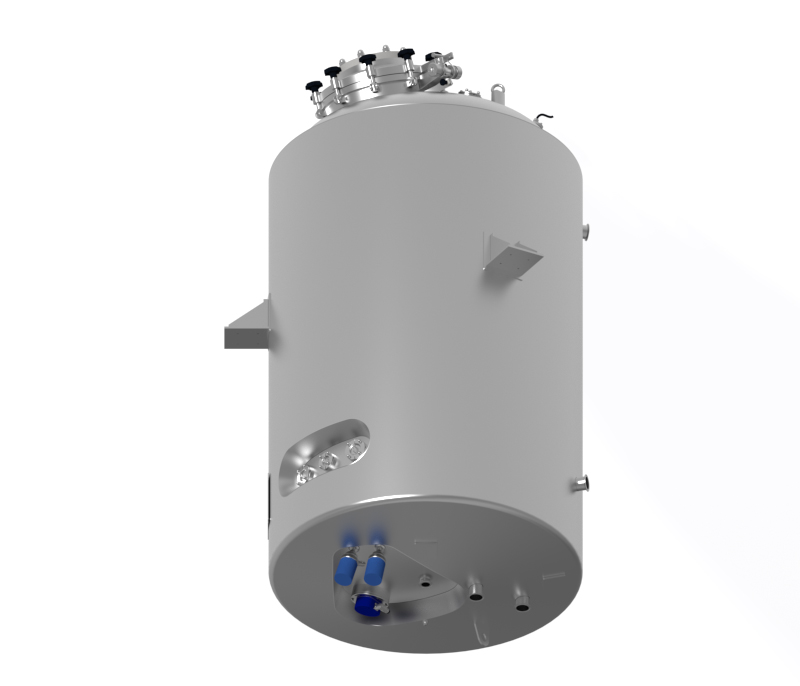 Vertical vessel