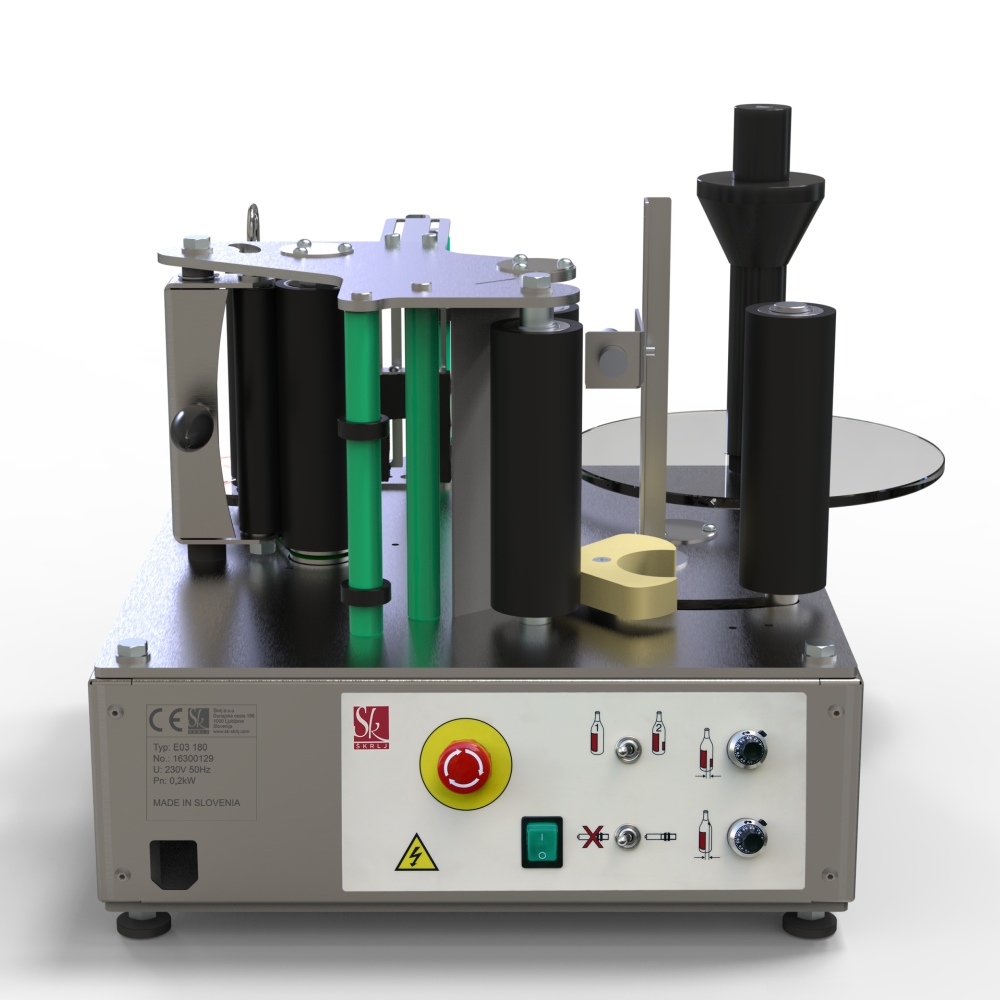 E03 Semiautomatic Labeling Machine