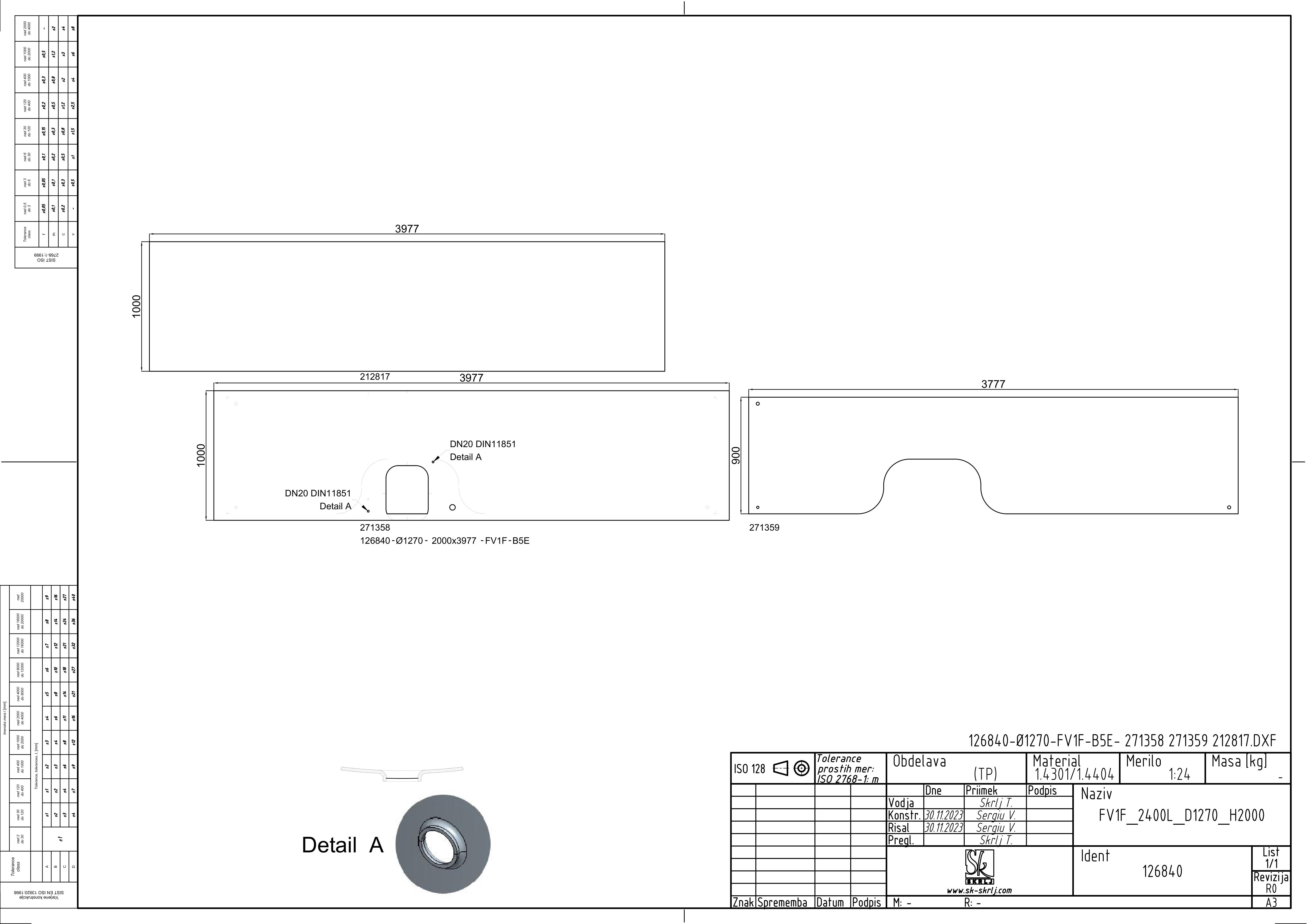 Storage tank with floating lid and double jacket