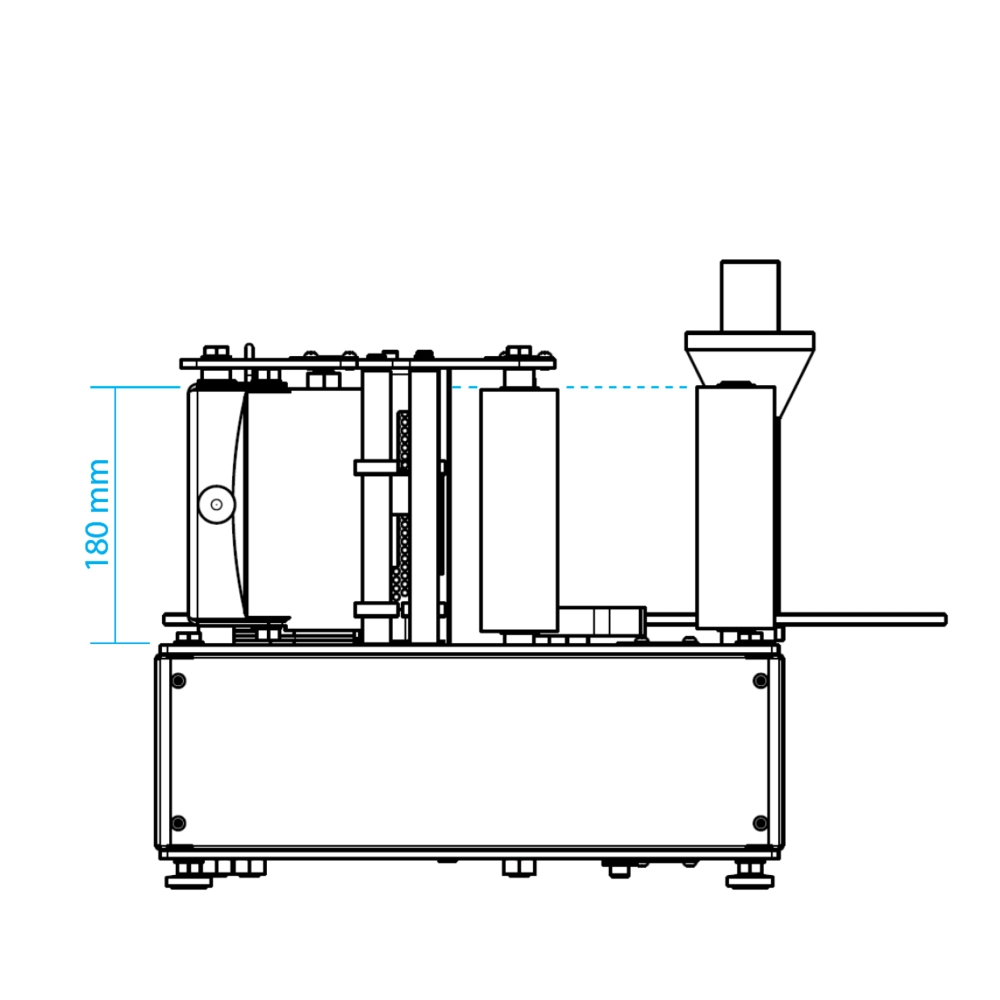 E03 Semiautomatic Labeling Machine