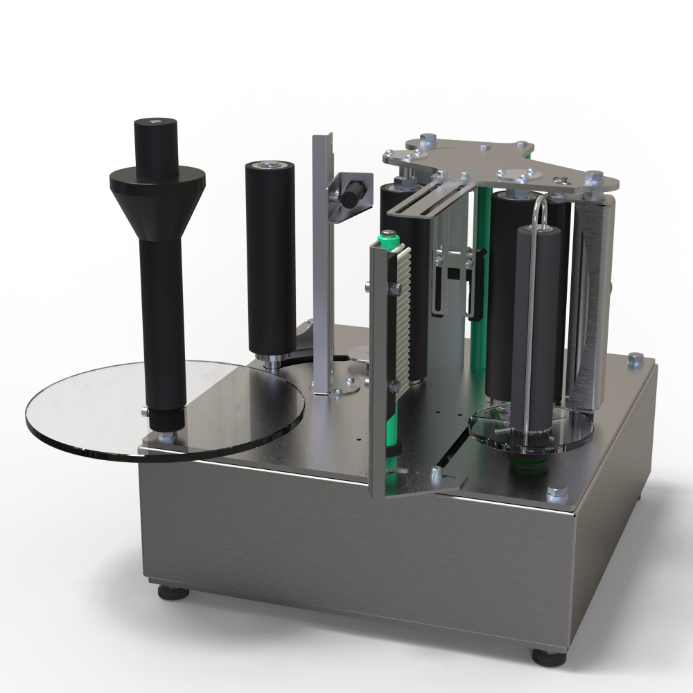 E03 Semiautomatic Labeling Machine