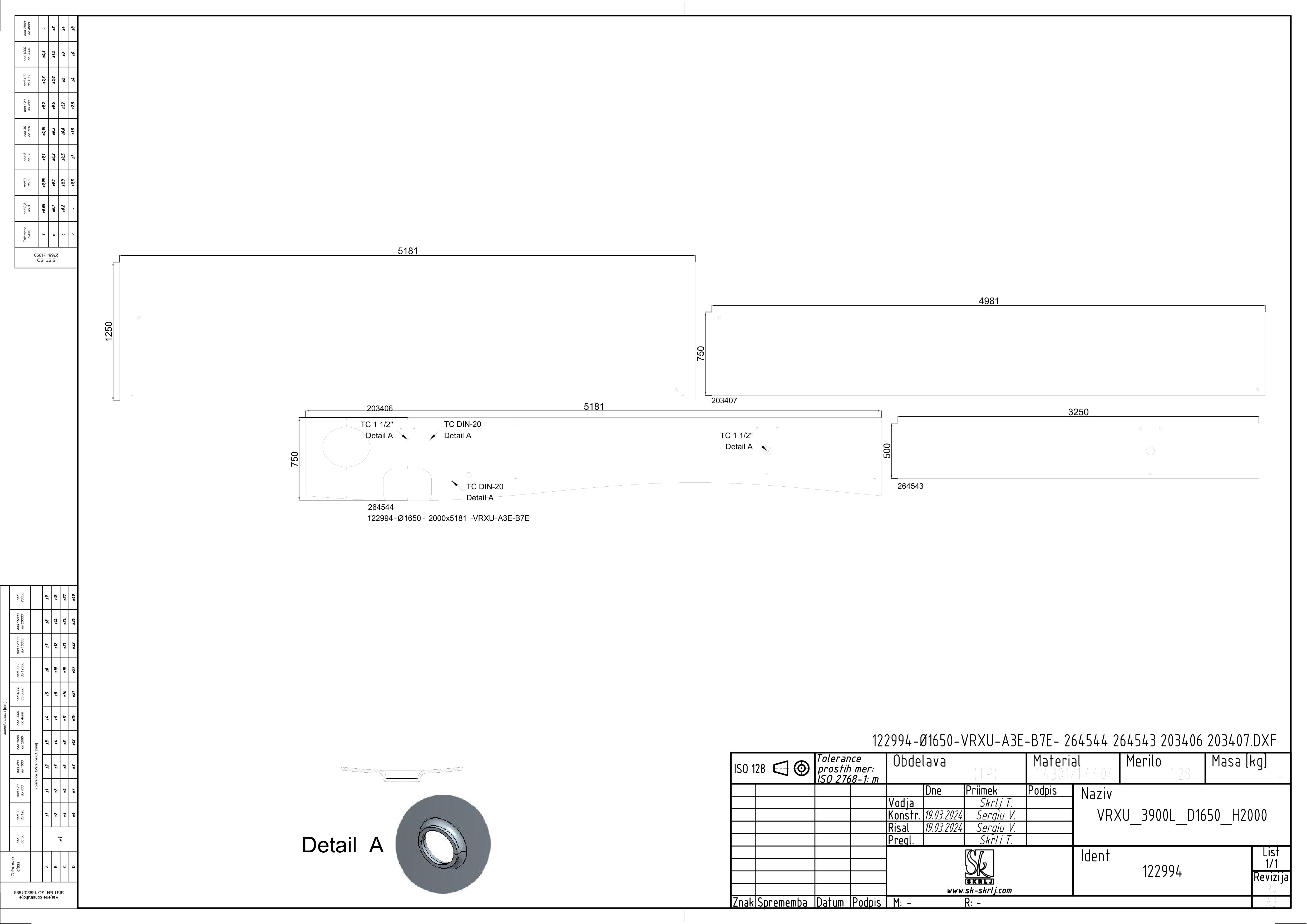 Variable capacity red wine tank