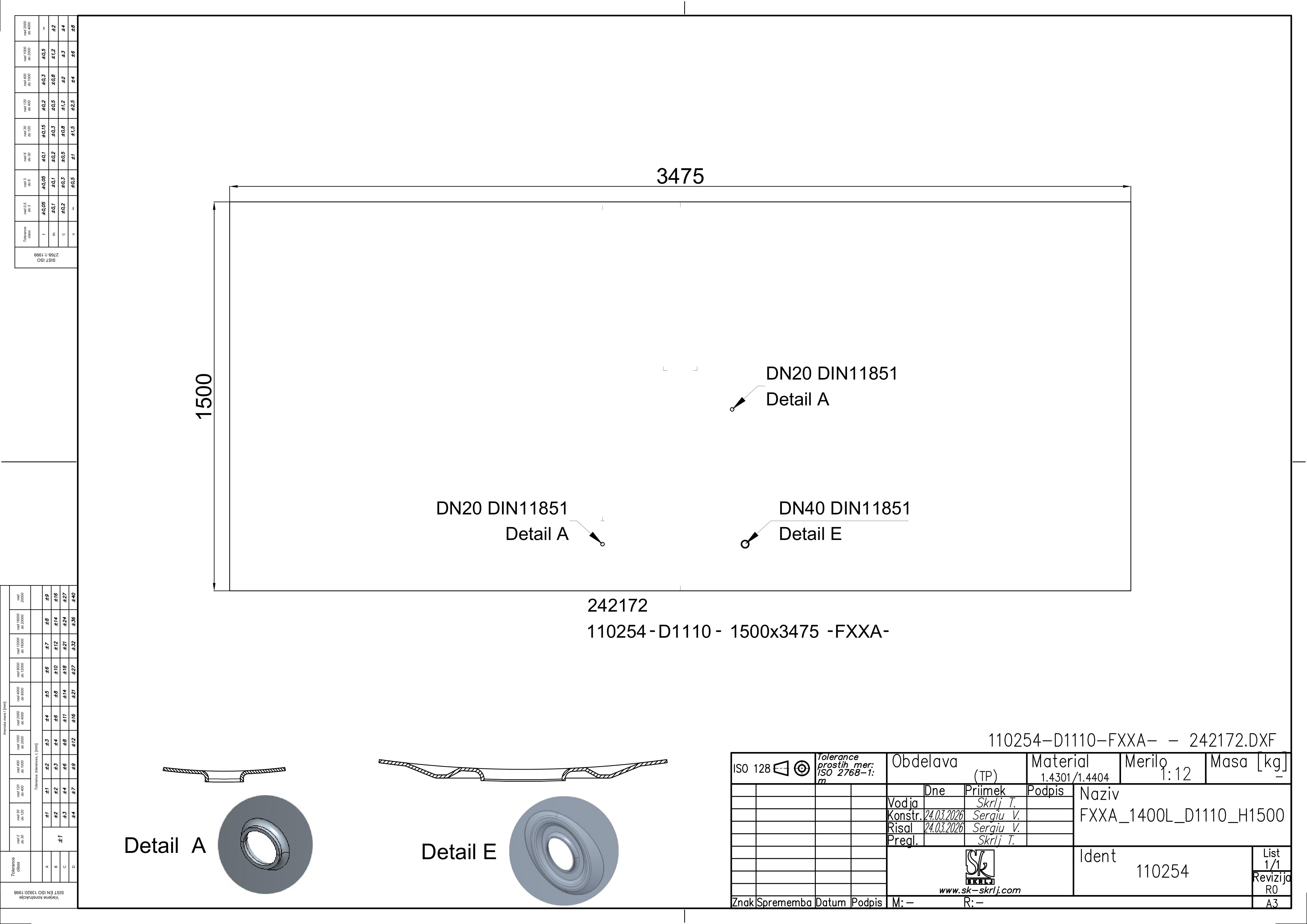 Storage tank with floating lid