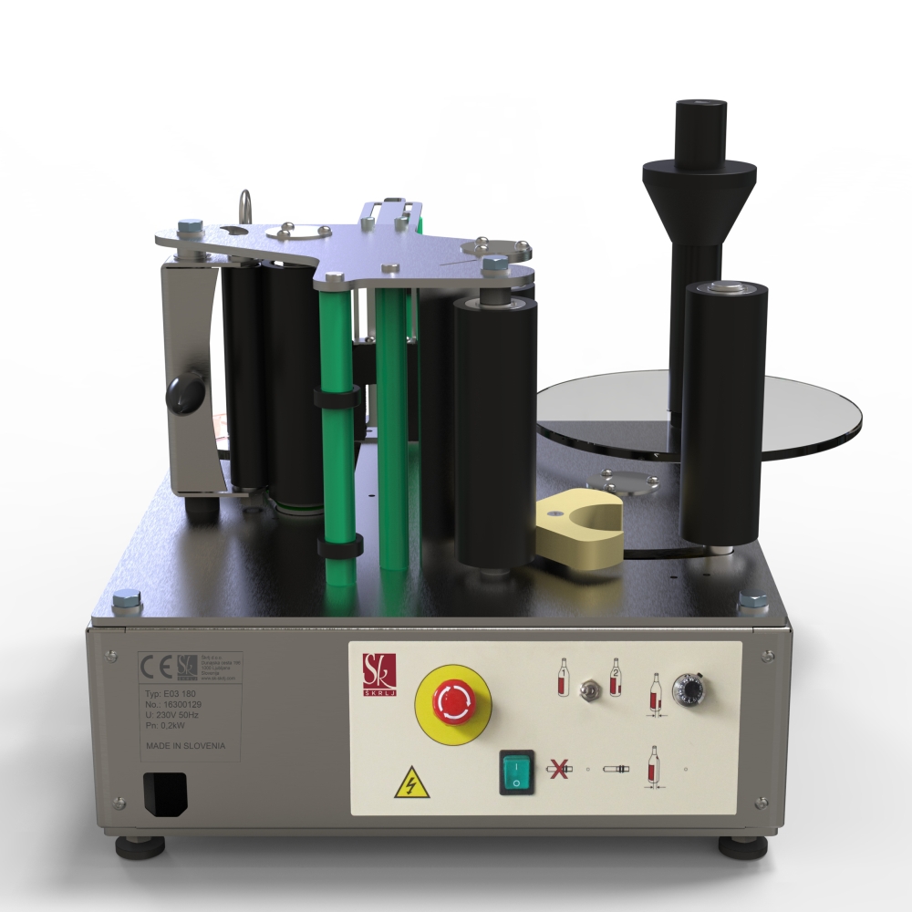E03 Semiautomatic Labeling Machine