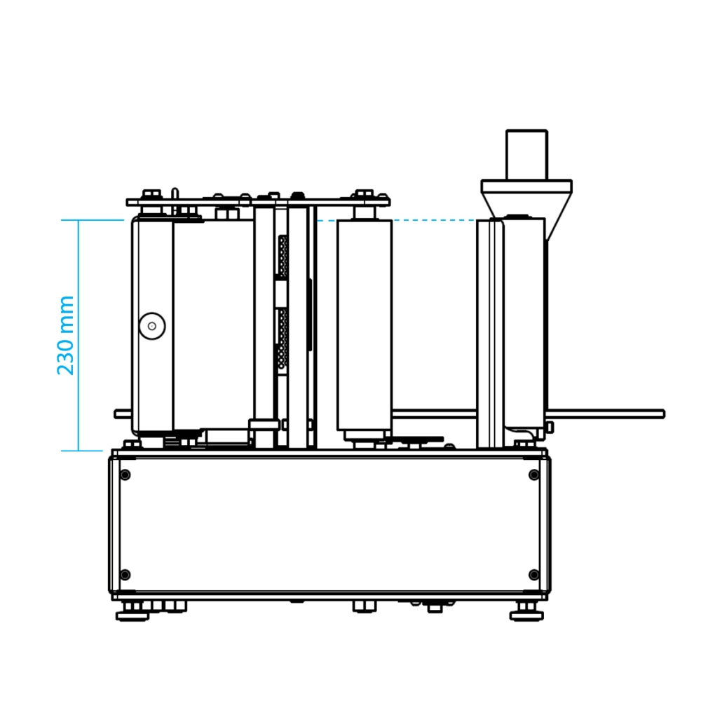 Etichettatrice semiautomatica E03