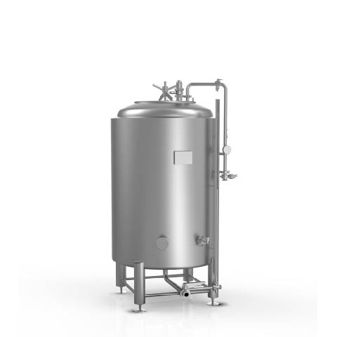 Brite beer tank, insulated