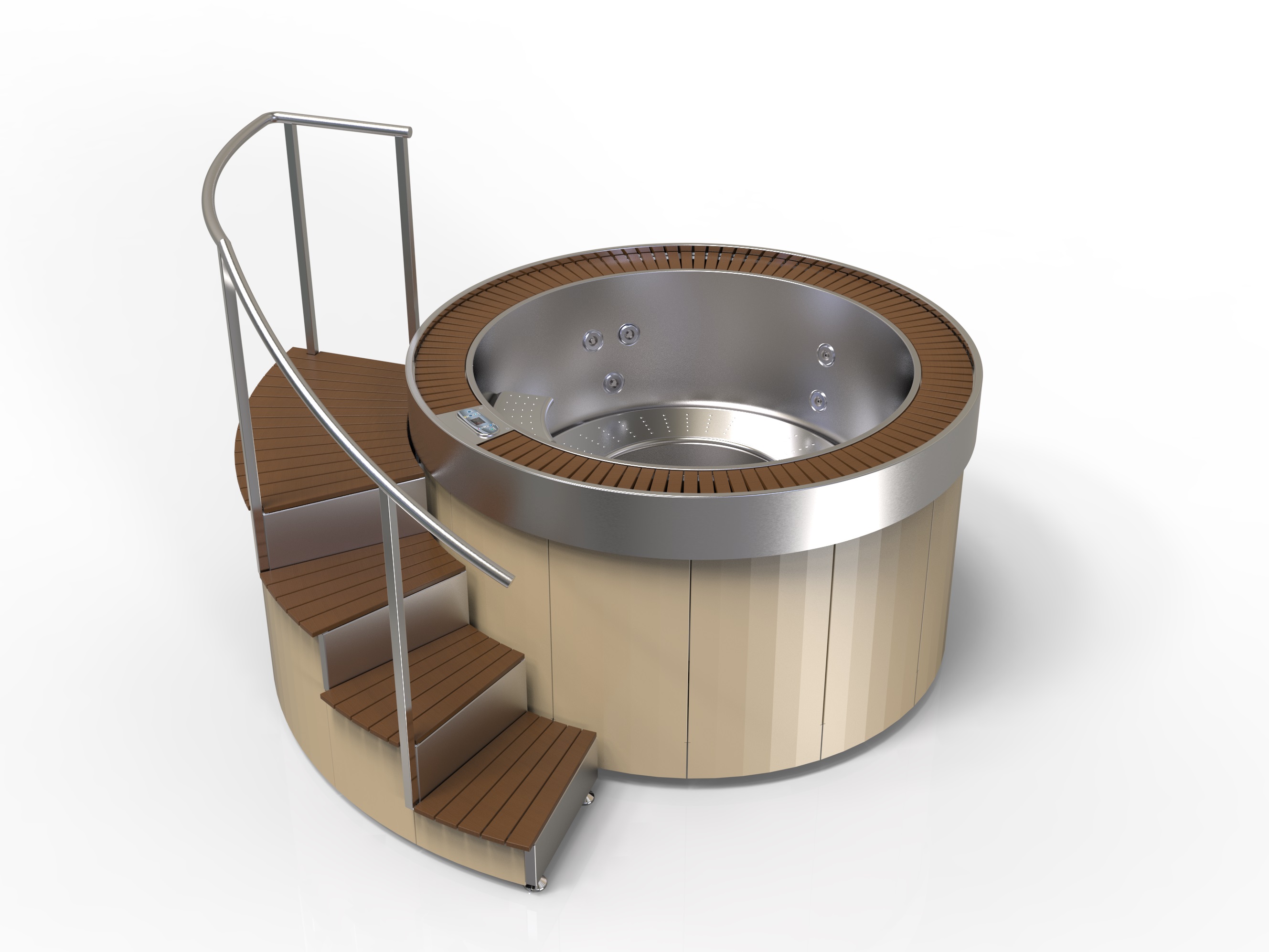 Bain à remous Luxoria, équipement COMFORT