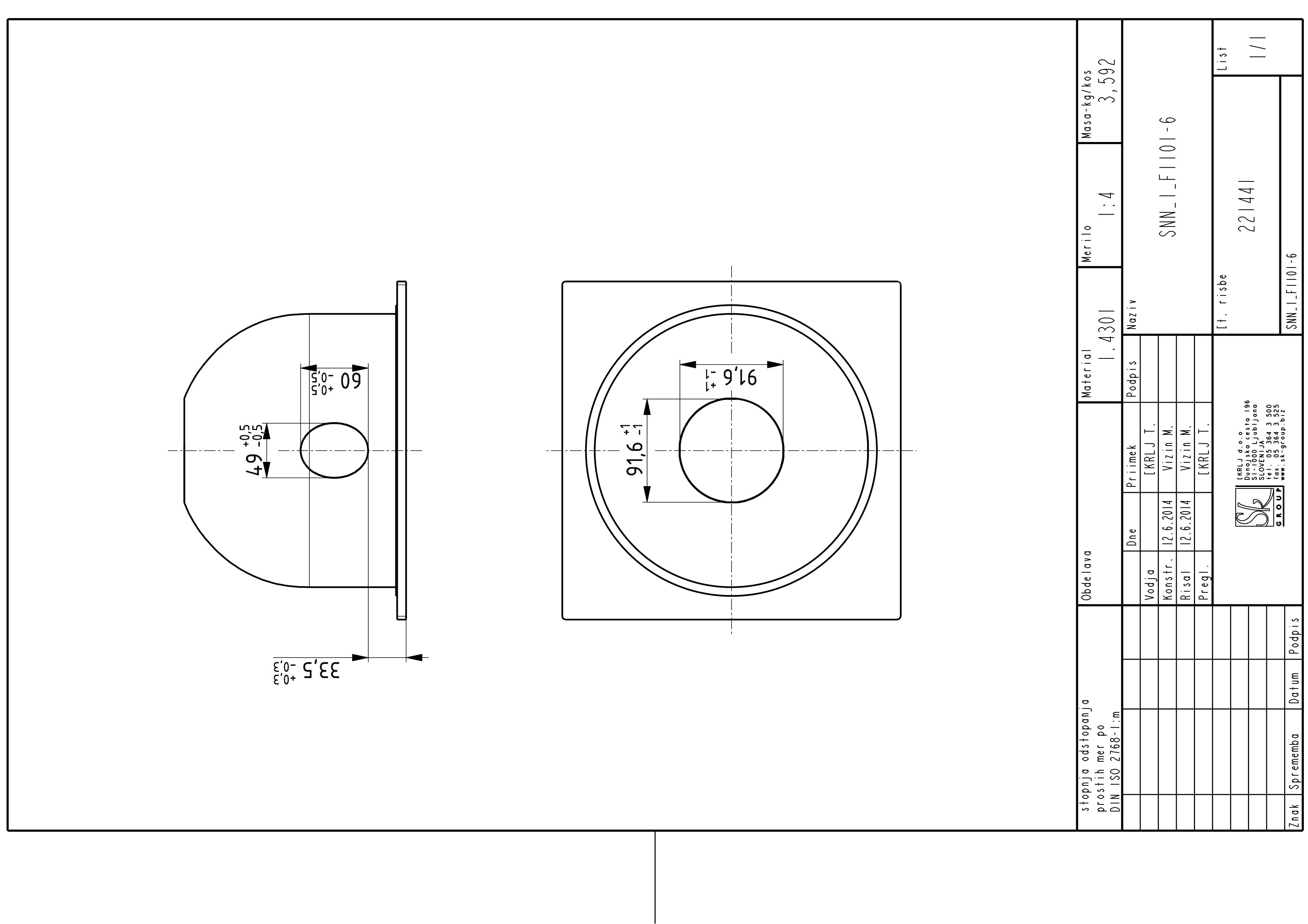 SN, low gully, 197mm
