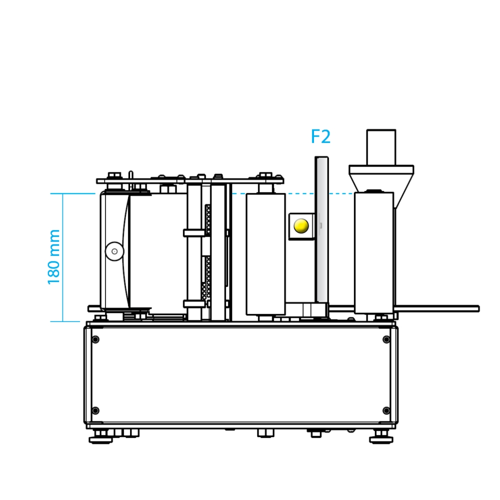 E03 Semiautomatic Labeling Machine