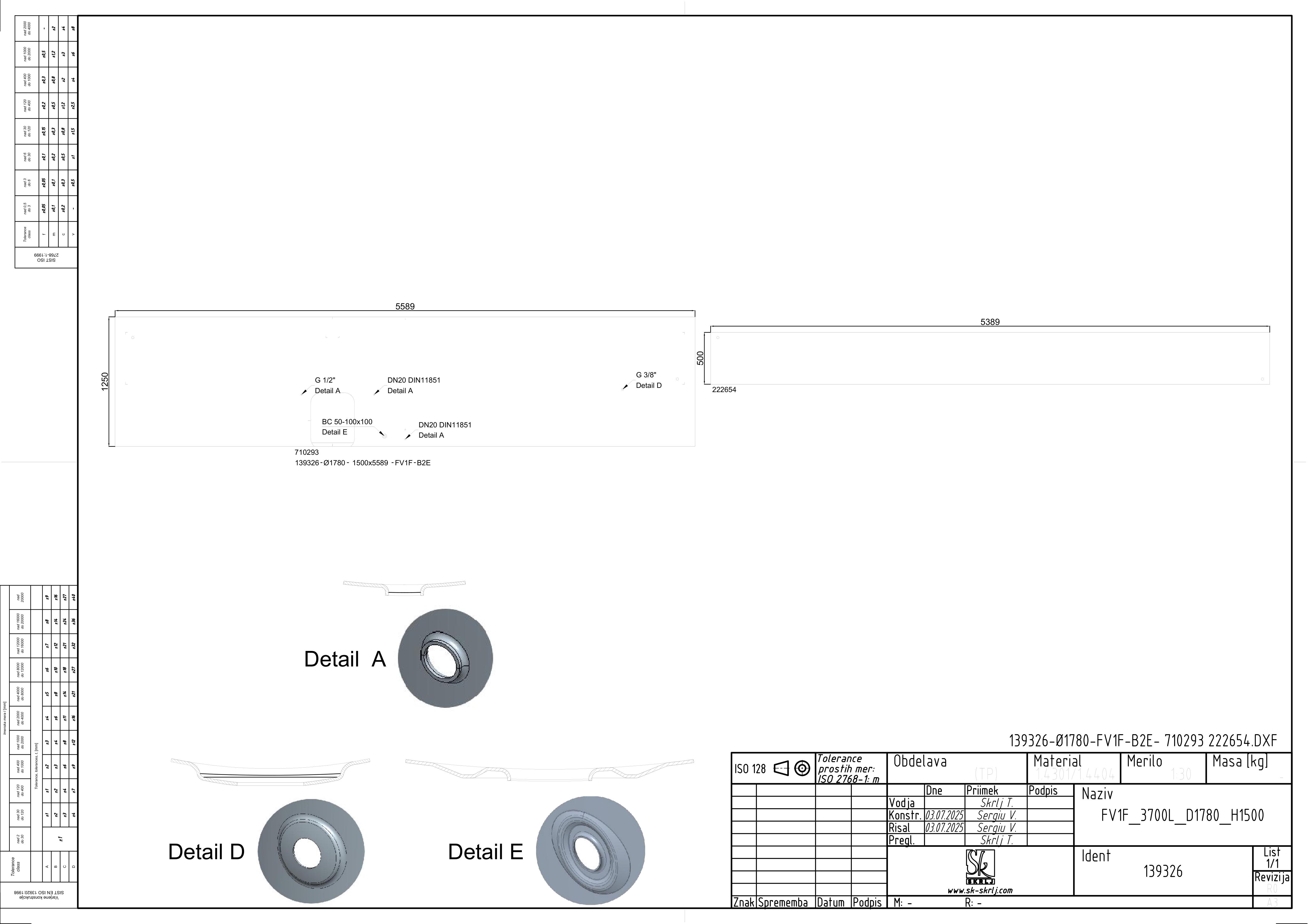 Storage tank with floating lid and double jacket