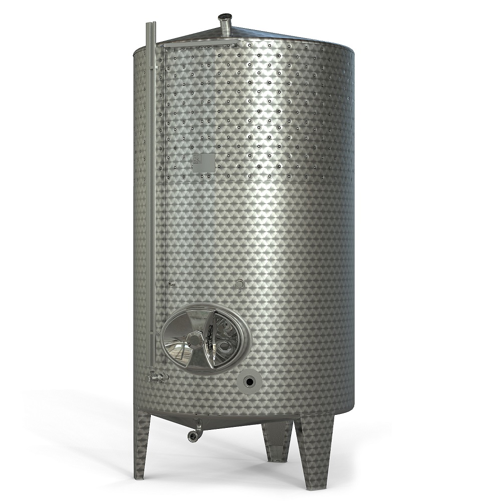 Classic storage tank with double jacket