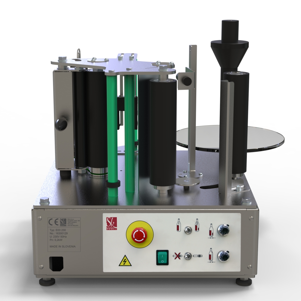 E03 Semiautomatic Labeling Machine