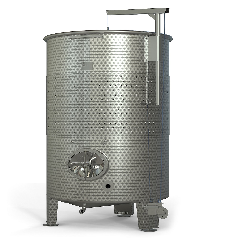 Variable capacity white wine tank