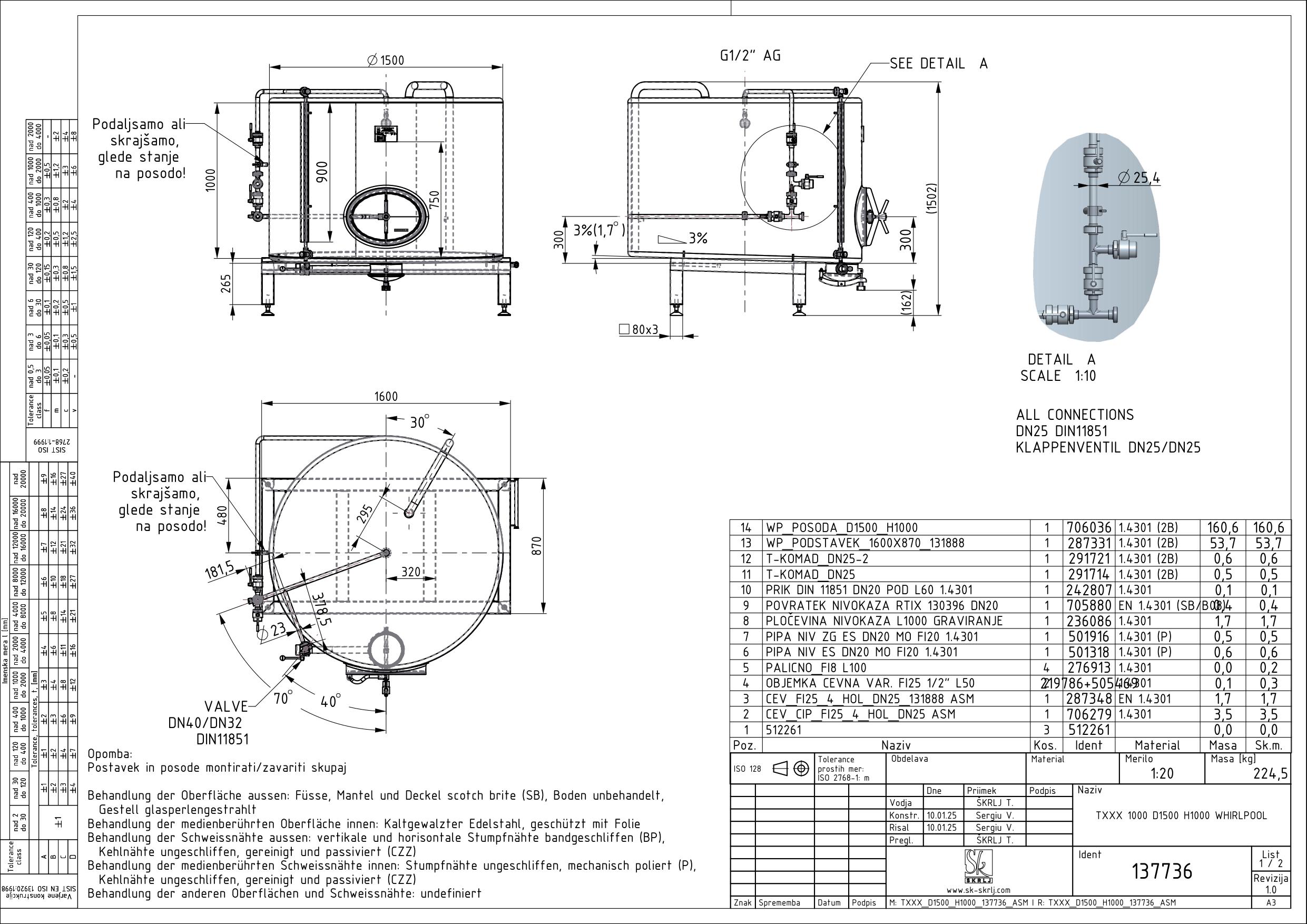 Process vessel